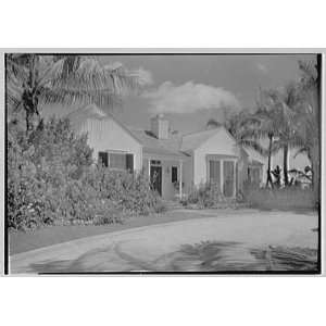   Wells Rd., Palm Beach, Florida. Entrance facade II 1941 Home