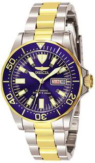 Invicta Signature Collection Pro Diver Two Tone Automatic Mens Watch 