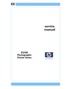 HP Designjet Z2100 Service & Repair Manual PDF  