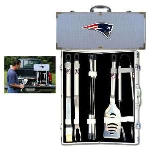  New England Patriots NFL Barbeque Utensil Set w/Case (8 