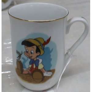  Vintage Disney Pinocchio Coffee Cup 