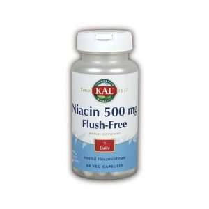  Flush Free Niacin 500mg   60   Capsule Health & Personal 