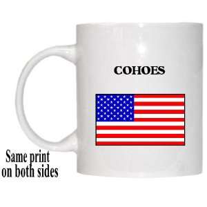  US Flag   Cohoes, New York (NY) Mug 