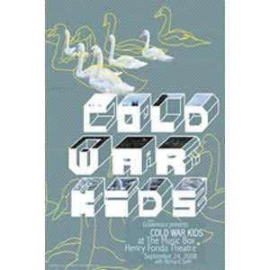 Cold War Kids   Posters   Limited Concert Promo 