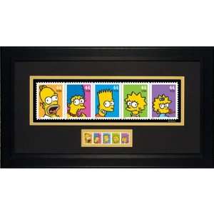 The Simpsons Postage Stamp Series Giclee Print 