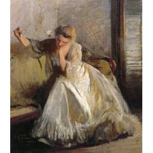     Edmund Charles Tarbell   24 x 28 inches   A Sketch