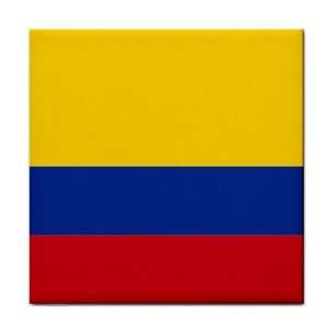 Colombia Flag Tile Trivet
