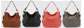 New Genuine Leather Tote Shoulder Messanger Cross Body Bag Womens 