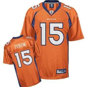  Tim Tebow Jersey Alternate Orange YOUTH 10 12 Sports 