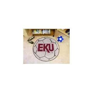  Eastern Kentucky Colonels Soccer Ball Rug Sports 