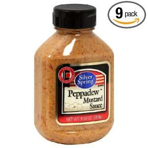 Silver Springs Peppadew Mustard Sauce, 9.5 Ounce (Pack of 9)  