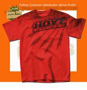   HOYT Straight Shot Tee T Shirt Tee supports carbon element vector bow