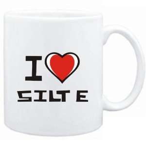  Mug White I love Silte  Languages