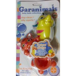  Garanimal Baby Bath Collection, Stay Clean Silly Squirts 