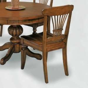  ColorTime Cafe Bienville Dining Chair in Chestnut [Set of 
