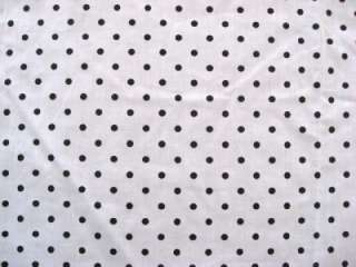   POLKA DOTS COTTON BLEND SEWING FABRIC MATERIAL CLOTH BTY 60  