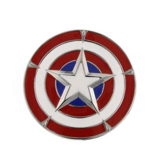   Marvel Comics Captain America Shield Belt Buckle 3 D Same Day Ship