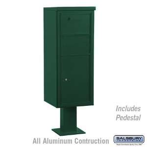   Includes Pedestal and Master Commercial Lock)   Green