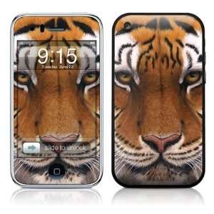 Siberian Tiger Design Protector Skin Decal Sticker for Apple 3G iPhone 