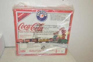 Lionel Trains Coca Cola 125th Anniversary Vintage Steam Train Set 6 