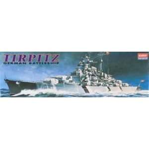  Academy   1/800 Tirpitz Motorized Clearance (Plastic Model 