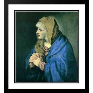  Titian 28x32 Framed and Double Matted Mater Dolorosa 