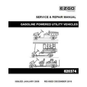 current Service and Repair Manual for E Z GO Gasoline Powered Shuttle 