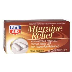  Rite Aid Migraine Relief 100 ea