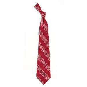  Arizona Cardinals Woven Plaid Tie