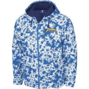  San Diego Chargers Shout Out Fleece Full Hooded Sweatshirt 