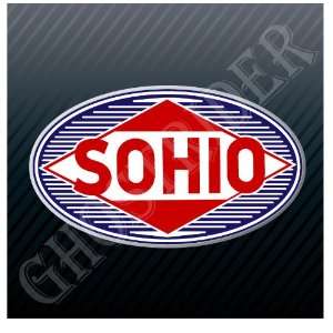 Sohio Gas Fuel Pump Gasoline Station Racing Vintage 