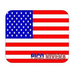  US Flag   Pico Rivera, California (CA) Mouse Pad 