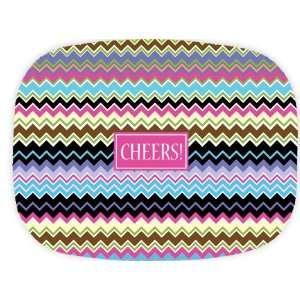  Preppy Plates Palm Beach / Cheers Every Day Platter 