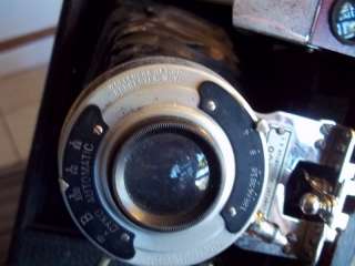 1912 patn dt Ansco Co Camera Binghamton NY No 9 box bellows black w 