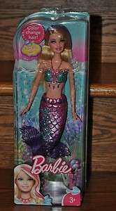 Barbie Color Change Mermaid Doll Purple Tail Girl Toy NEW  