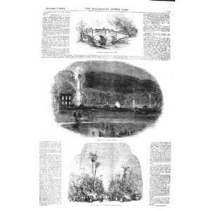  1843 BRIDGE ILLUMINATIONS CHATSWORTH CONSERVATORY