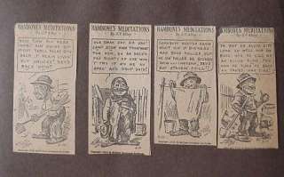 24 Rare J.P. Alley Hambones Meditation Comic Strips  