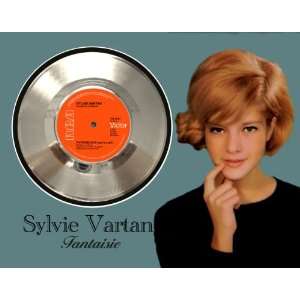  Sylvie Vartan Fantaisie Framed Silver Record A3 Musical 