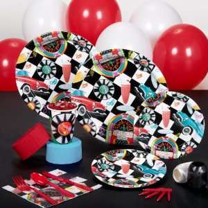  Lets Party By AMSCAN Sock Hop Standard Party Pack 