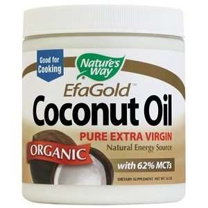    Natures Way EfaGold Coconut Oil 16 oz