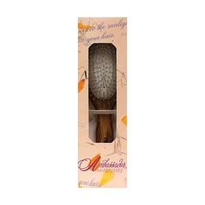 Hairbrush Wood Lg Oval With Steel Pins 5114 1 Unit by Fuchs Child 