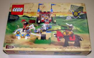Lego Royal Joust 6095 Compl. w Box & Minifigs (2000)  