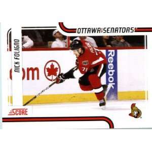   Card # 325 Nick Foligno Ottawa Senators In Protective Display Case
