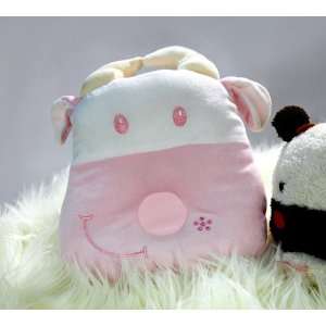  Babys Pillow for Beautiful Head Shape (Pink Cow)