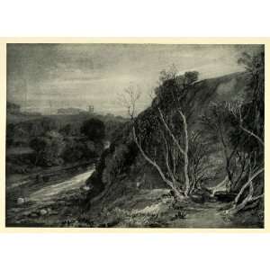  1919 Print Valley Washburne Farnley England Landscape 