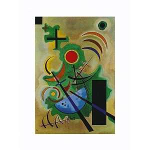  Wassily Kandinsky   Solid Green Canvas