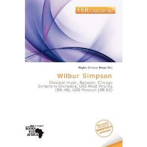    Wilbur Simpson (9786200720511) Waylon Christian Terryn Books