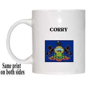  US State Flag   CORRY, Pennsylvania (PA) Mug Everything 