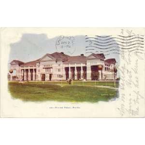   Vintage Postcard Mineral Palace   Pueblo Colorado 