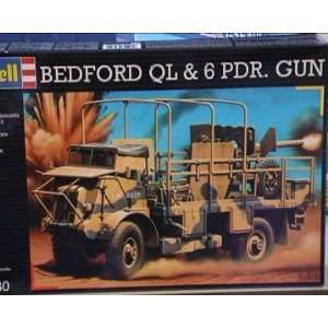  Revell Bedford Ql & 6 PDr. Gun Toys & Games